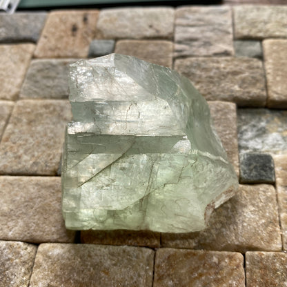 CALCITE [RARE GREEN] : TSUMEB MINE, OSHIKOTO, NAMIBIA. 89g MF4694