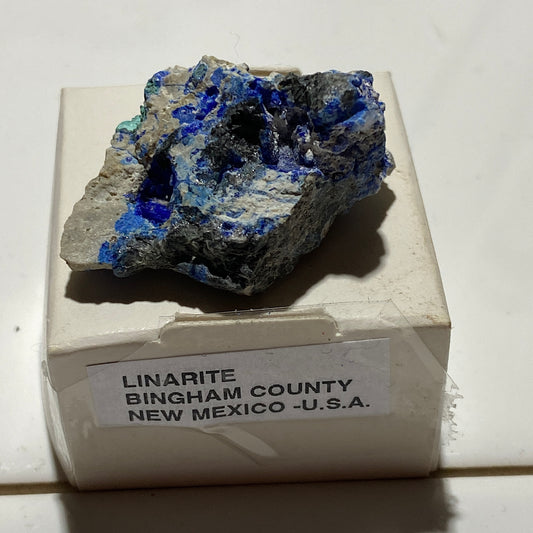 LINARITE : BINGHAM COUNTY, NEW MEXICO, U.S.A.  18g MF4695