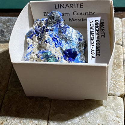 LINARITE : BINGHAM COUNTY, NEW MEXICO, U.S.A.  18g MF4695