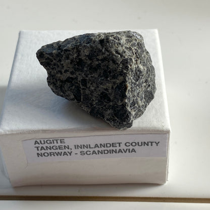 AUGITE - TANGEN, INNLANDET COUNTY, NORWAY.  23g  MF3594