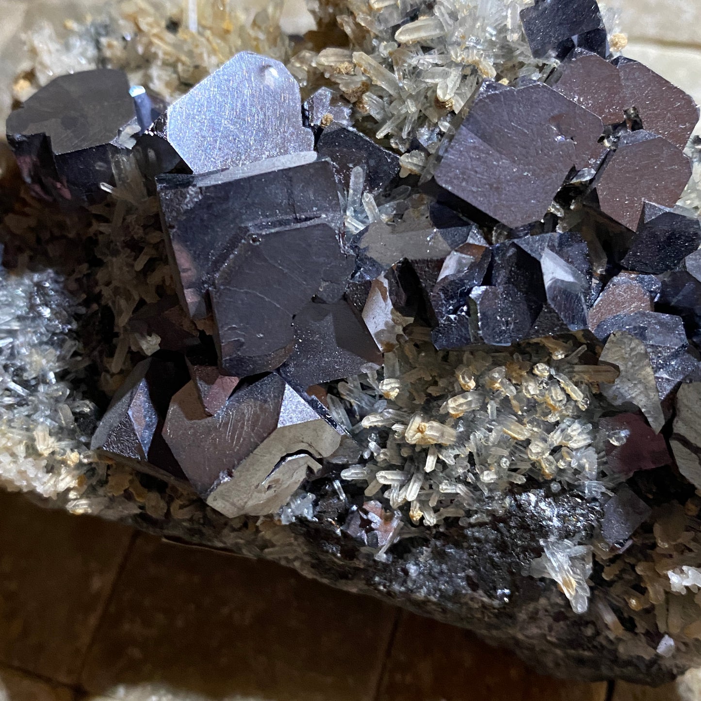 GALENA WITH QUARTZ EXCEPTIONAL SPECIMEN : KRUSHEV MINE, BULGARIA 460g MF4698