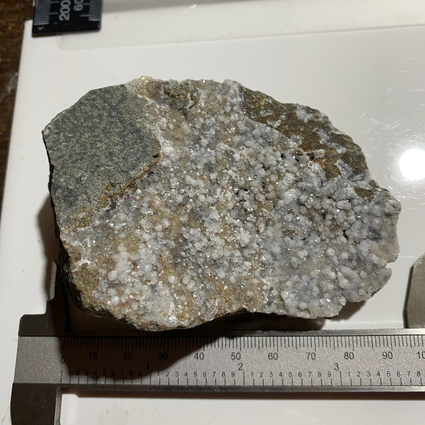 GISMONDINE [RARE ZEOLITE] : OSA QUARRY, OSTERIA DELL OSA, ROME ITALY 241g MF4699