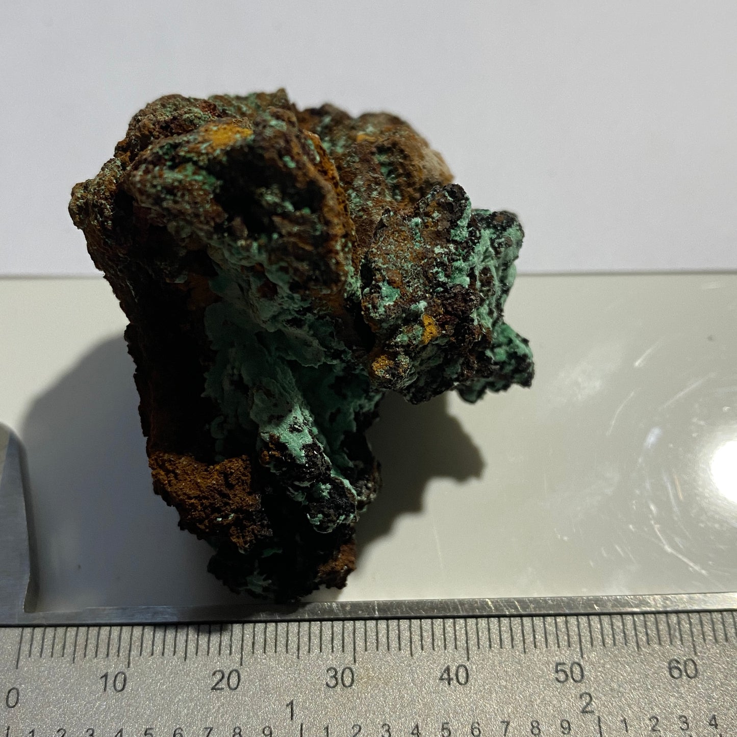 AURICHALCITE ON LIMONITE - OJUELA MINE, MAPIMI, DURANGO, MEXICO 45g MF786