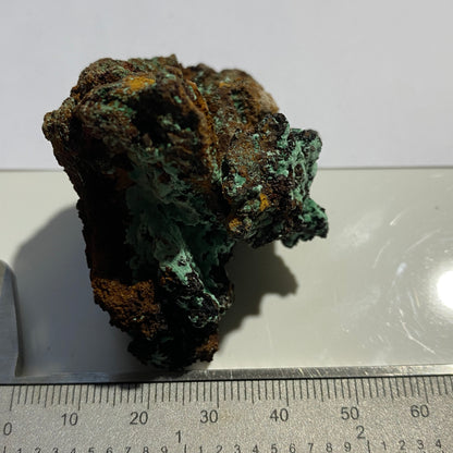 AURICHALCITE ON LIMONITE - OJUELA MINE, MAPIMI, DURANGO, MEXICO 45g MF786