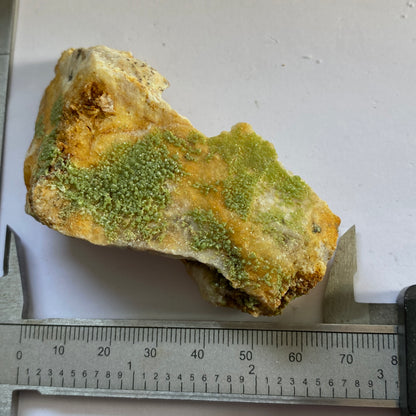 PYROMORPHITE 0N MATRIX - DRIGGETH MINE, CALDBECK FELLS, CUMBRIA, ENGLAND 84g. MF124