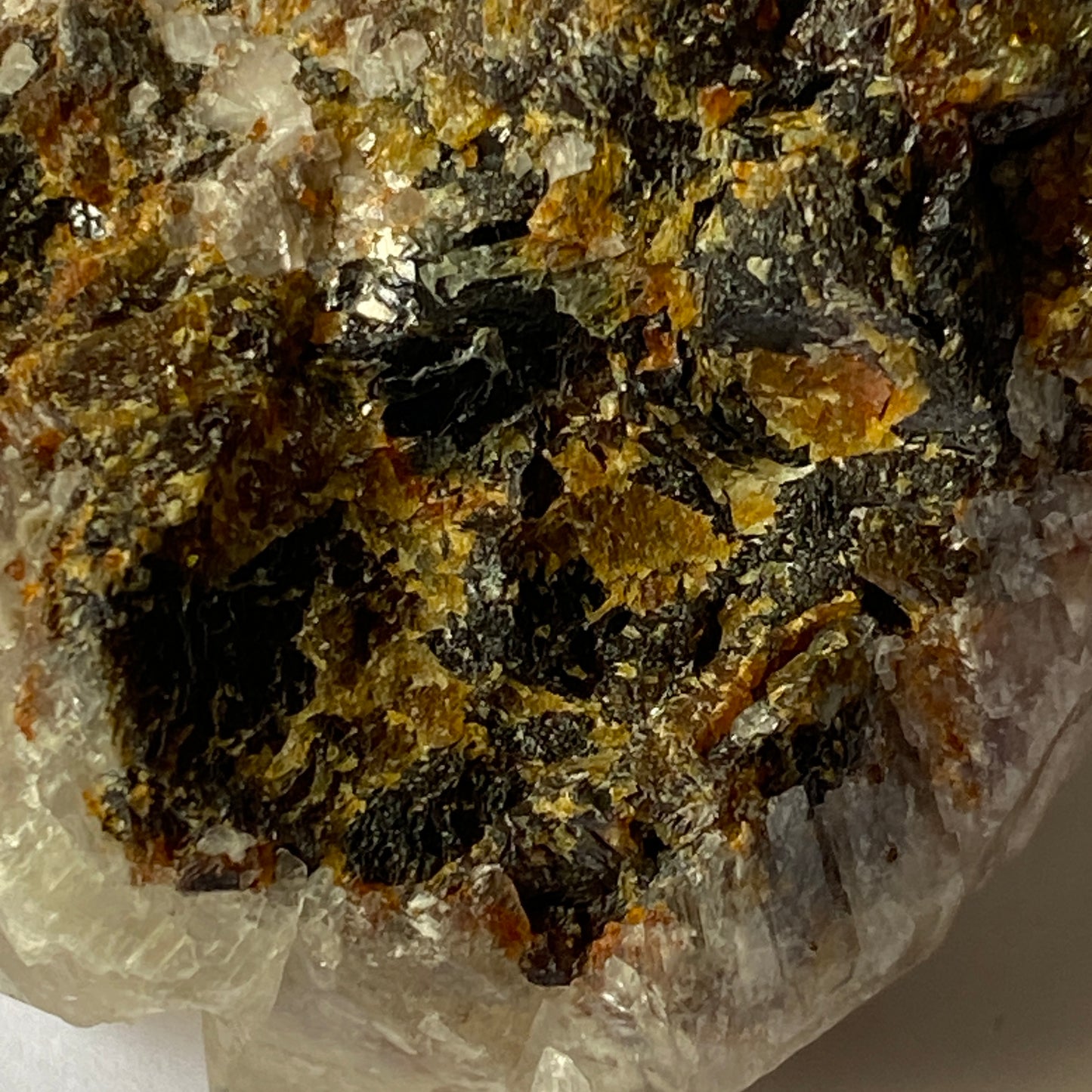 CALCITE WITH SPHALERITE, SMALLCLEUGH MINE, CUMBRIA 66g MF1474