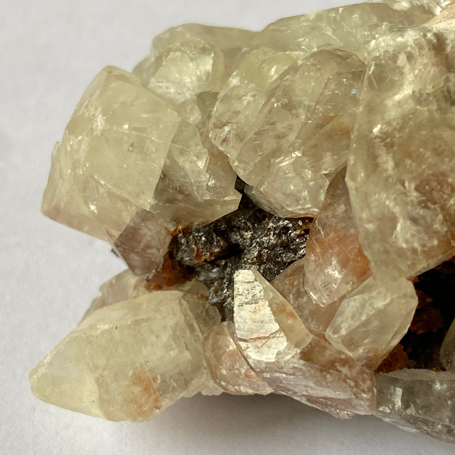 CALCITE WITH SPHALERITE, SMALLCLEUGH MINE, CUMBRIA 66g MF1474