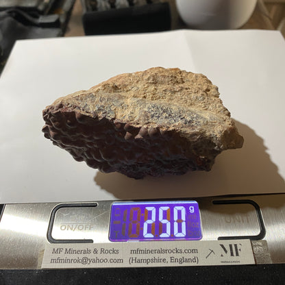 HEMATITE : SHALLOW WATER MINE, BLISLAND, CORNWALL - 250g MF4700