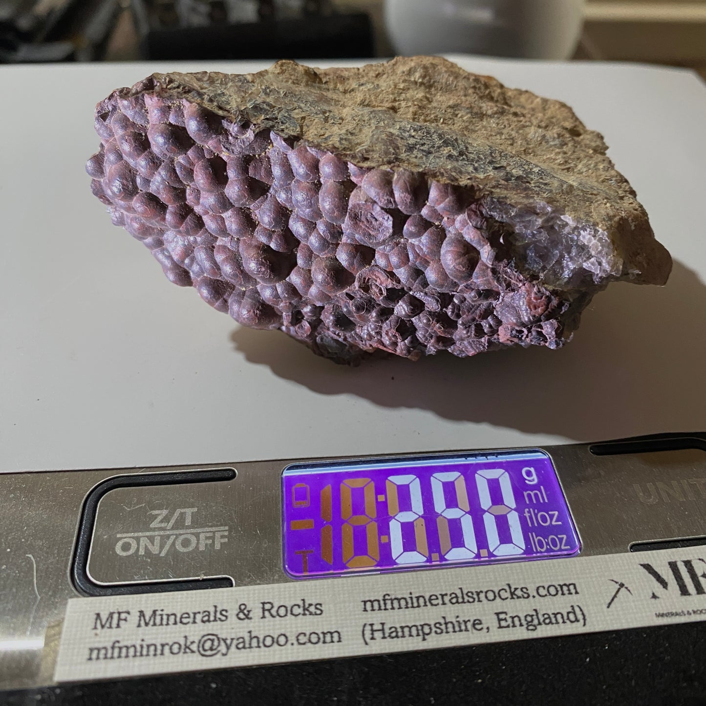 HEMATITE : SHALLOW WATER MINE, BLISLAND, CORNWALL - 250g MF4700