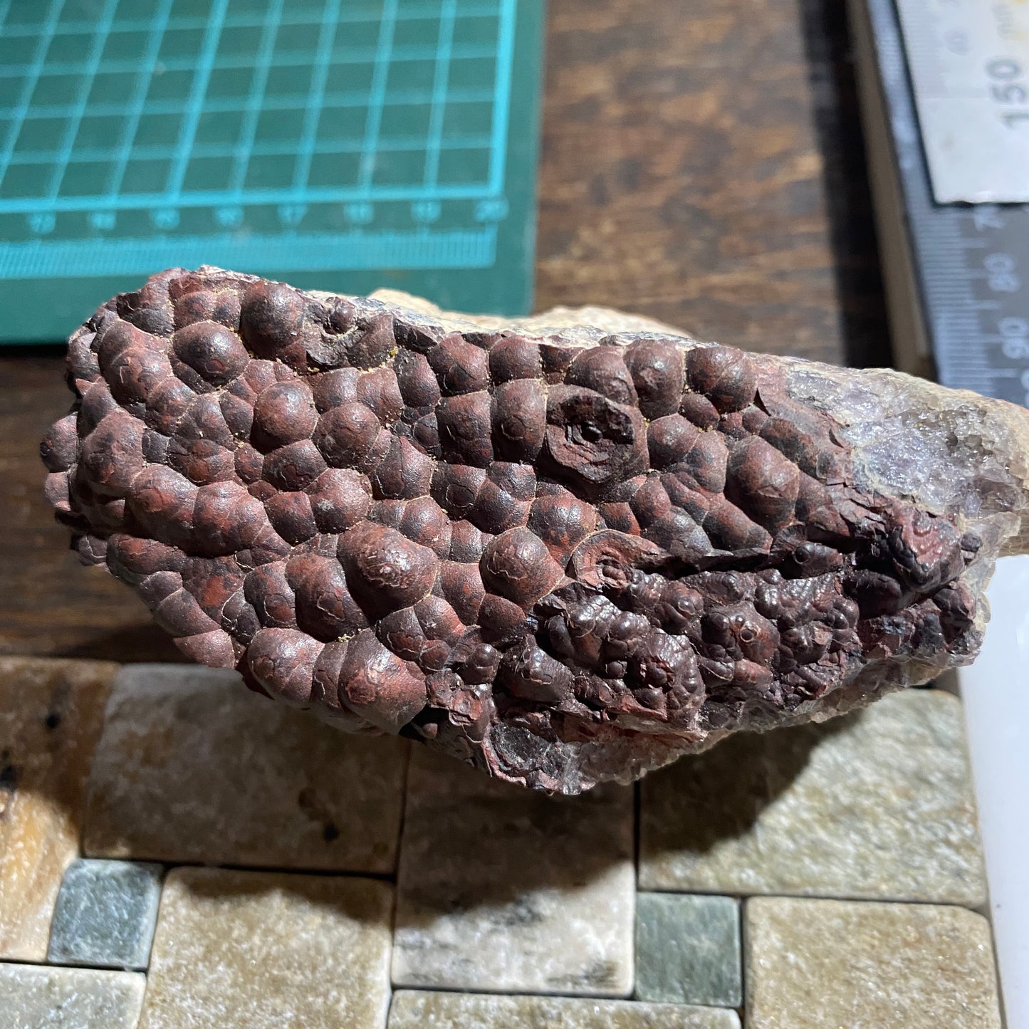 HEMATITE : SHALLOW WATER MINE, BLISLAND, CORNWALL - 250g MF4700