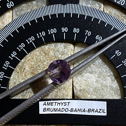 AMETHYST QUARTZ NATURAL GEMSTONE : BRUMADO, BAHIA, BRAZIL. 1.40Ct. MFG4999