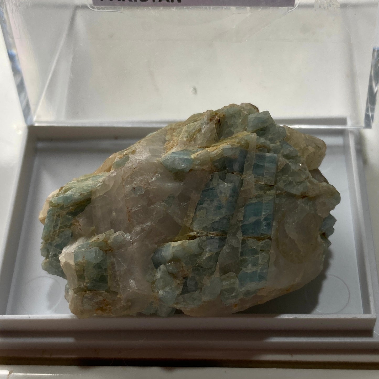 AQUAMARINE BERYL - SHENGUS, GILGIT-BALTISTAN, PAKISTAN  34g MF747