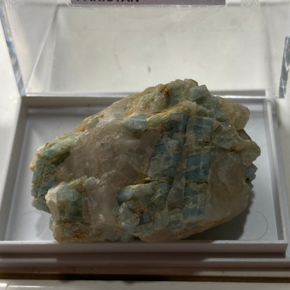 AQUAMARINE BERYL - SHENGUS, GILGIT-BALTISTAN, PAKISTAN  34g MF747