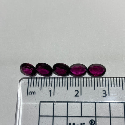 RHODOLITE GARNETS NATURAL MINED - ELAHERA DISTRICT, SRI LANKA. 8.95Ct. MFG5201