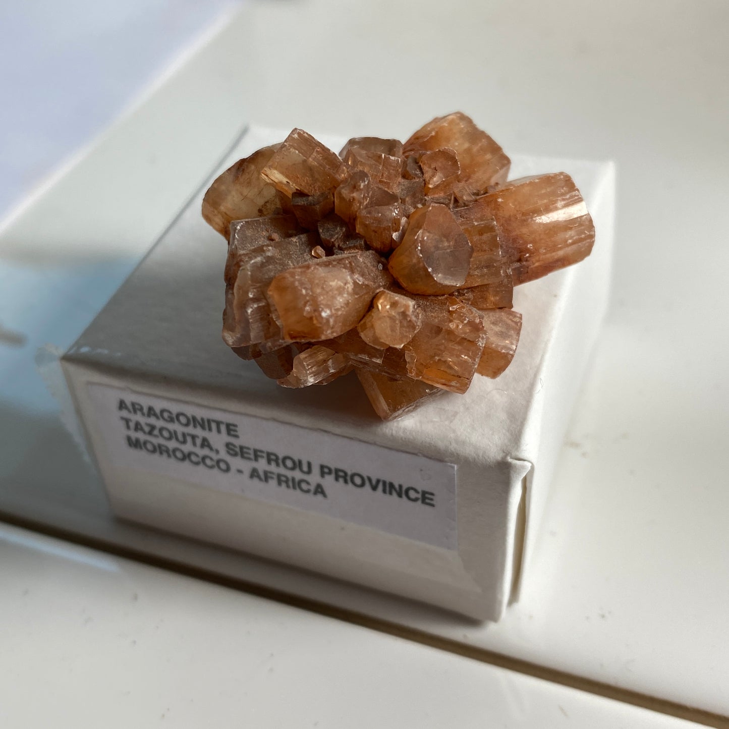 ARAGONITE - TAZOUTA, SEFROU, MOROCCO 30g. MF3407