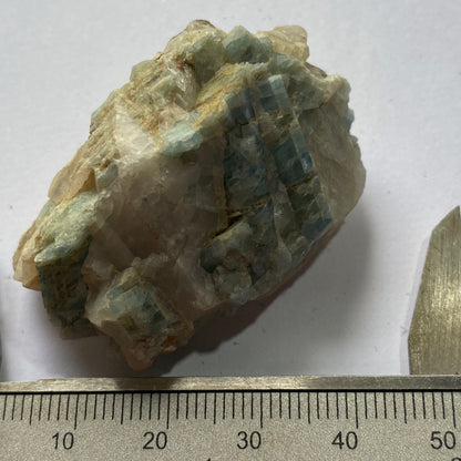 AQUAMARINE BERYL - SHENGUS, GILGIT-BALTISTAN, PAKISTAN  34g MF747