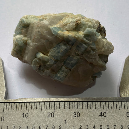 AQUAMARINE BERYL - SHENGUS, GILGIT-BALTISTAN, PAKISTAN  34g MF747