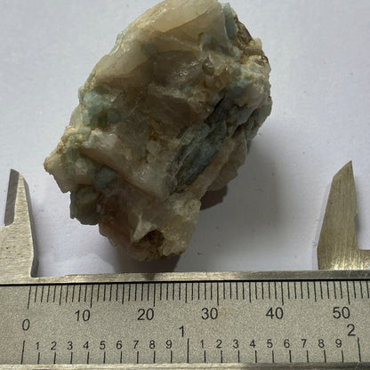 AQUAMARINE BERYL - SHENGUS, GILGIT-BALTISTAN, PAKISTAN  34g MF747