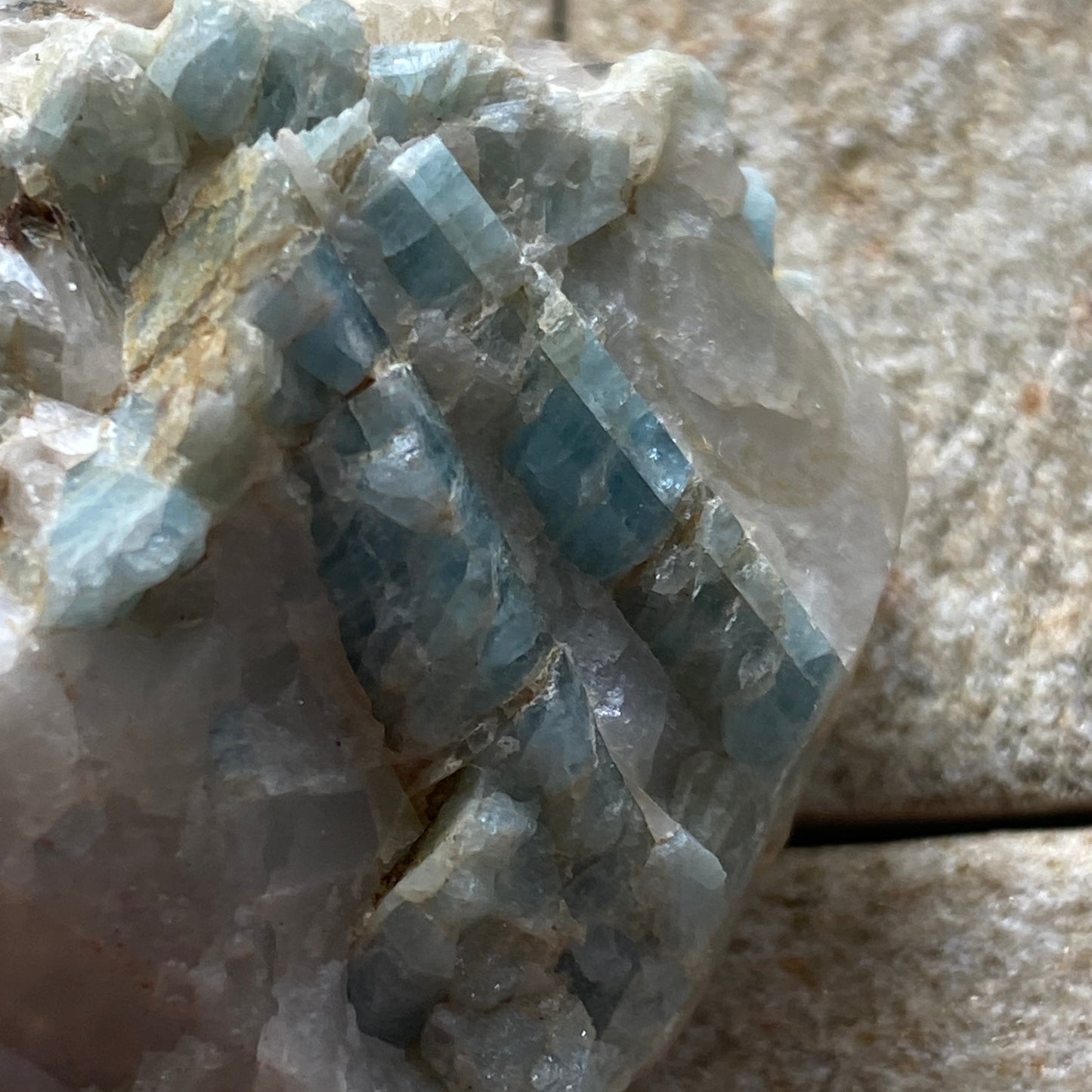 AQUAMARINE BERYL - SHENGUS, GILGIT-BALTISTAN, PAKISTAN  34g MF747