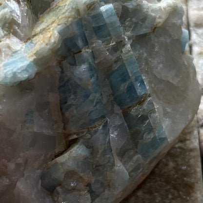 AQUAMARINE BERYL - SHENGUS, GILGIT-BALTISTAN, PAKISTAN  34g MF747
