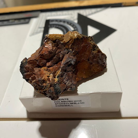 SIDERITE : HOLMBUSH MINE, STOKECLIMSLAND, CORNWALL, ENGLAND  110g MF4702