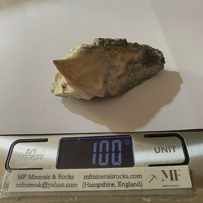 PECTOLITE [BLADED] - MILLINGTON QUARRY, SOMERSET COUNTY, NEW JERSEY, U.S.A. 100g MF744