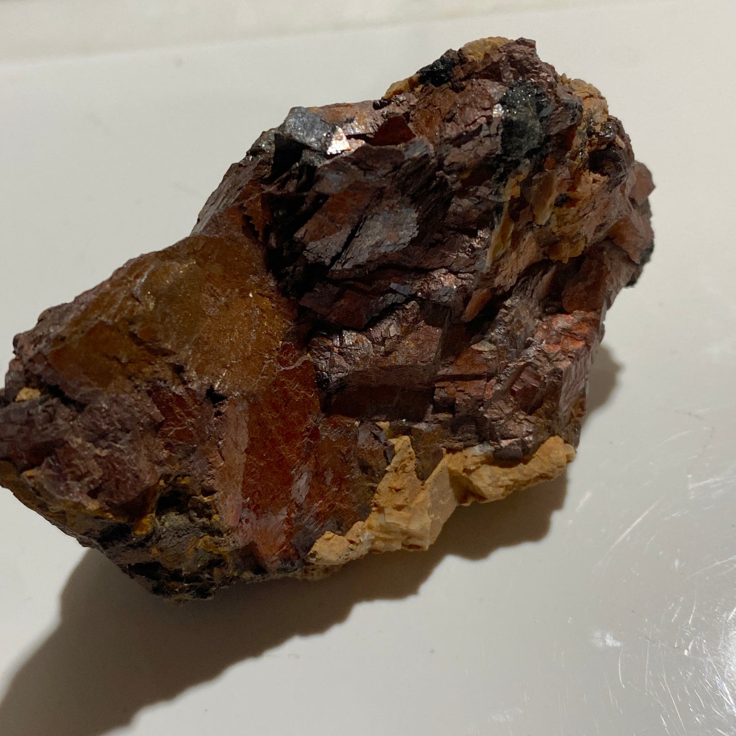 SIDERITE : HOLMBUSH MINE, STOKECLIMSLAND, CORNWALL, ENGLAND  110g MF4702