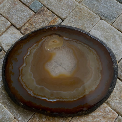 QUARTZ AGATE SLICES - CHIHUAHUA, MEXICO  - 160g TOTAL. MF3923