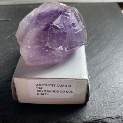 AMETHYST QUARTZ CRYSTALLINE SPECIMEN FROM BRAZIL 128g MF1478