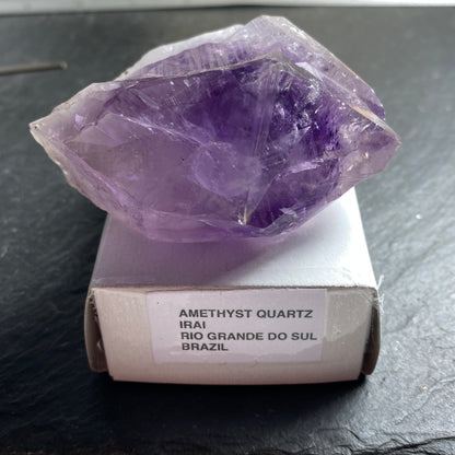 AMETHYST QUARTZ CRYSTALLINE SPECIMEN FROM BRAZIL 128g MF1478