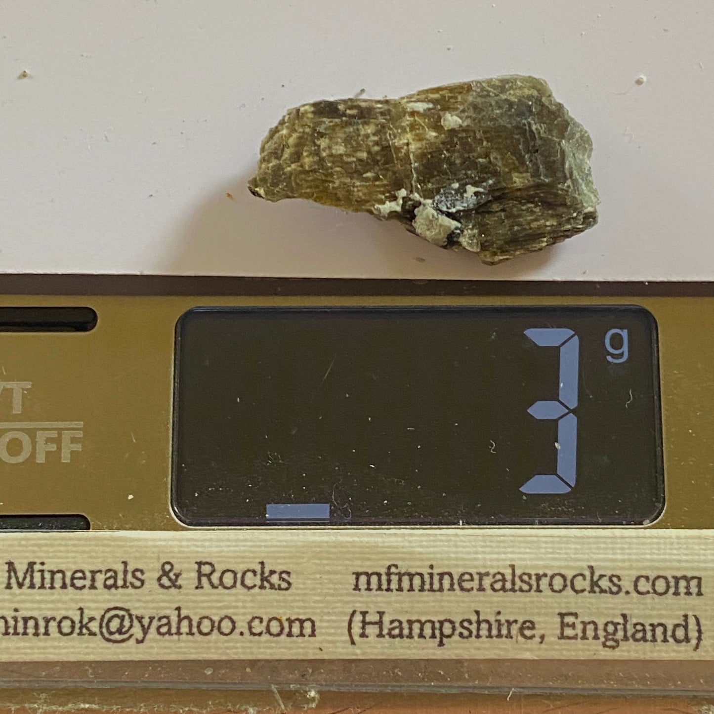 DELHAYLITE [DELHAYELITE] - YUKSPOR MOUNTAIN, MURMANSKI, RUSSIA 3g MF712