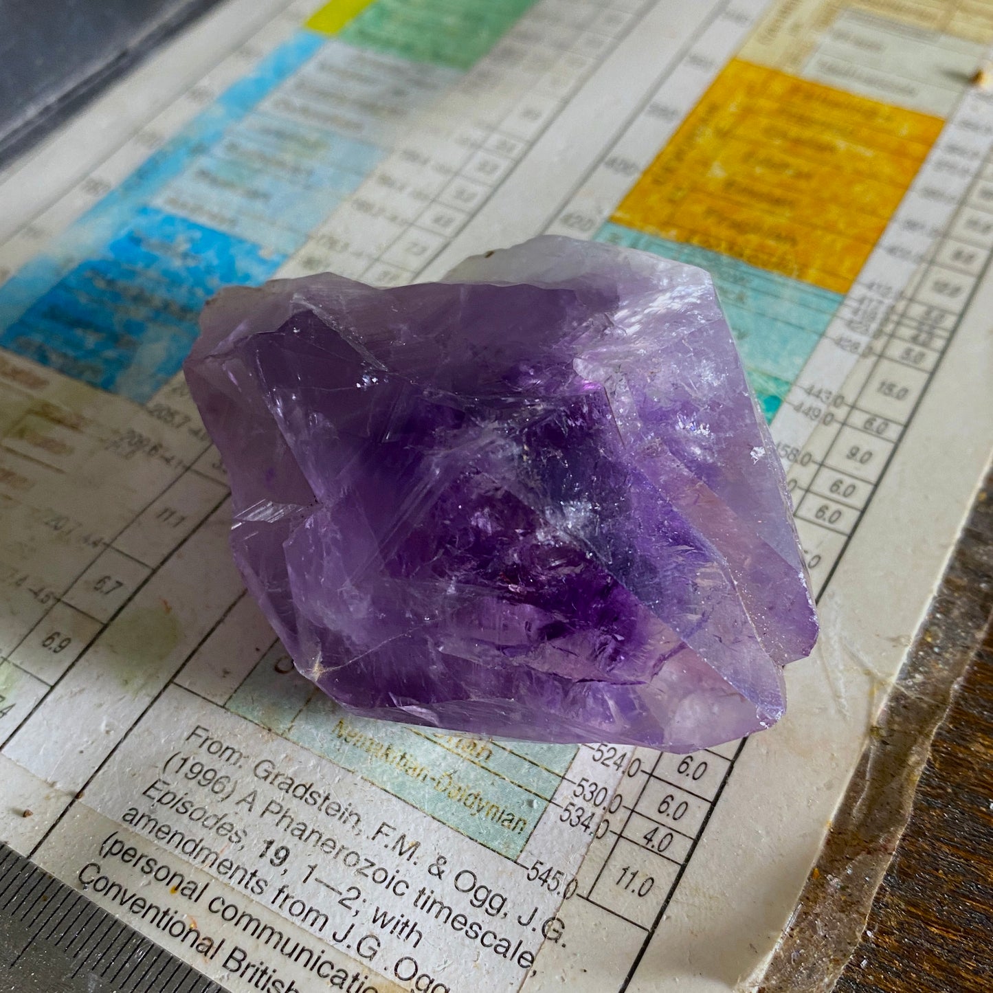 AMETHYST QUARTZ CRYSTALLINE SPECIMEN FROM BRAZIL 128g MF1478