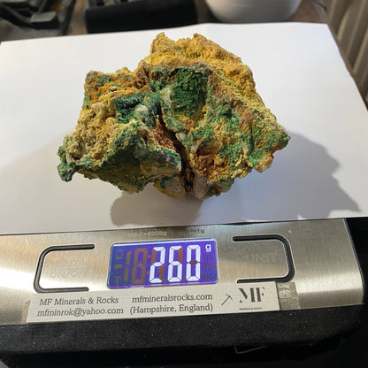 BAYLDONITE : PENBERTHY CROFT MINE, ST HILARY, CORNWALL, ENGLAND 260g MF4704