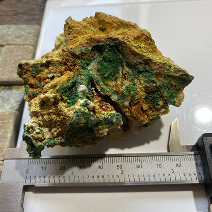 BAYLDONITE : PENBERTHY CROFT MINE, ST HILARY, CORNWALL, ENGLAND 260g MF4704