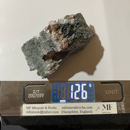 MARGARITE/MAGNETITE : WRIGHT MINE, CHESTER, MASSACHUSETTS, U.S.A. 126g MF4705