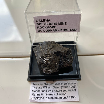 GALENA - BOLTSBURN MINE, ROOKHOPE, CO DURHAM - ENGLAND 38g MF711