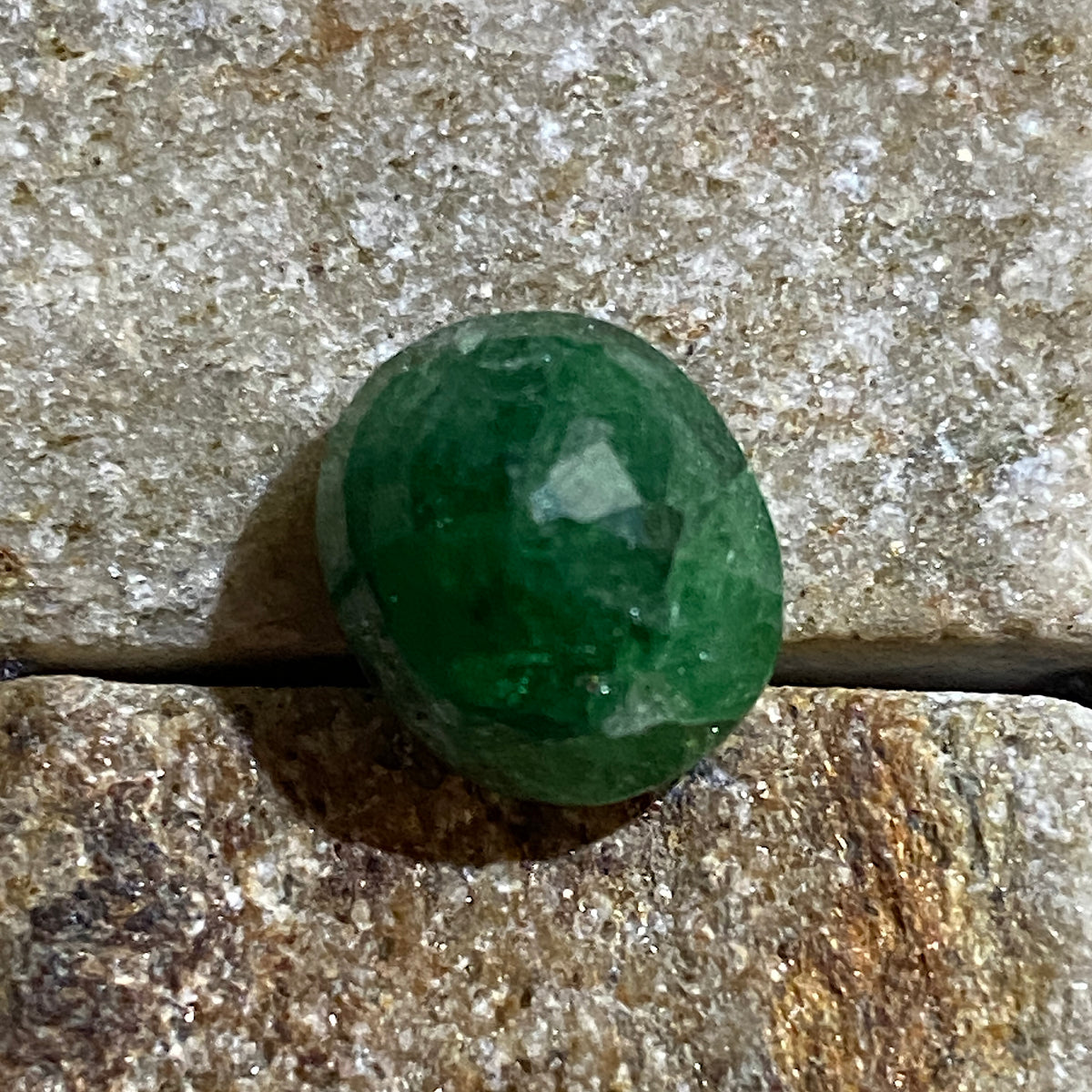 TSAVORITE GARNET RARE GEMSTONE : MERELANI HILLS, LELETANI MOUNTAINS, TANZANIA 4.36Ct MFG6006