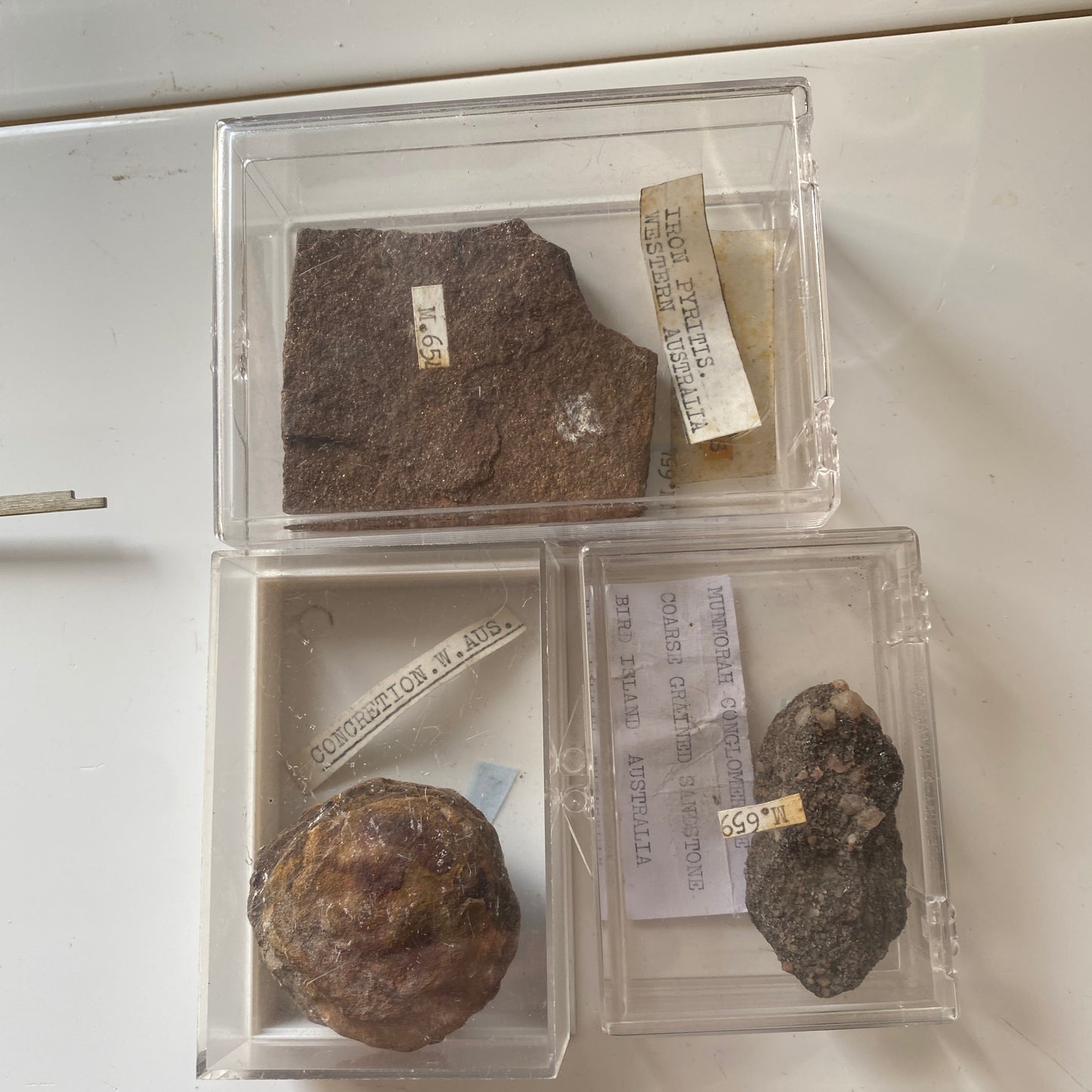 AUSTRALIA 3 INTERESTING SPECIMENS FROM THE WILLIAM OWEN COLLECTION MF4469