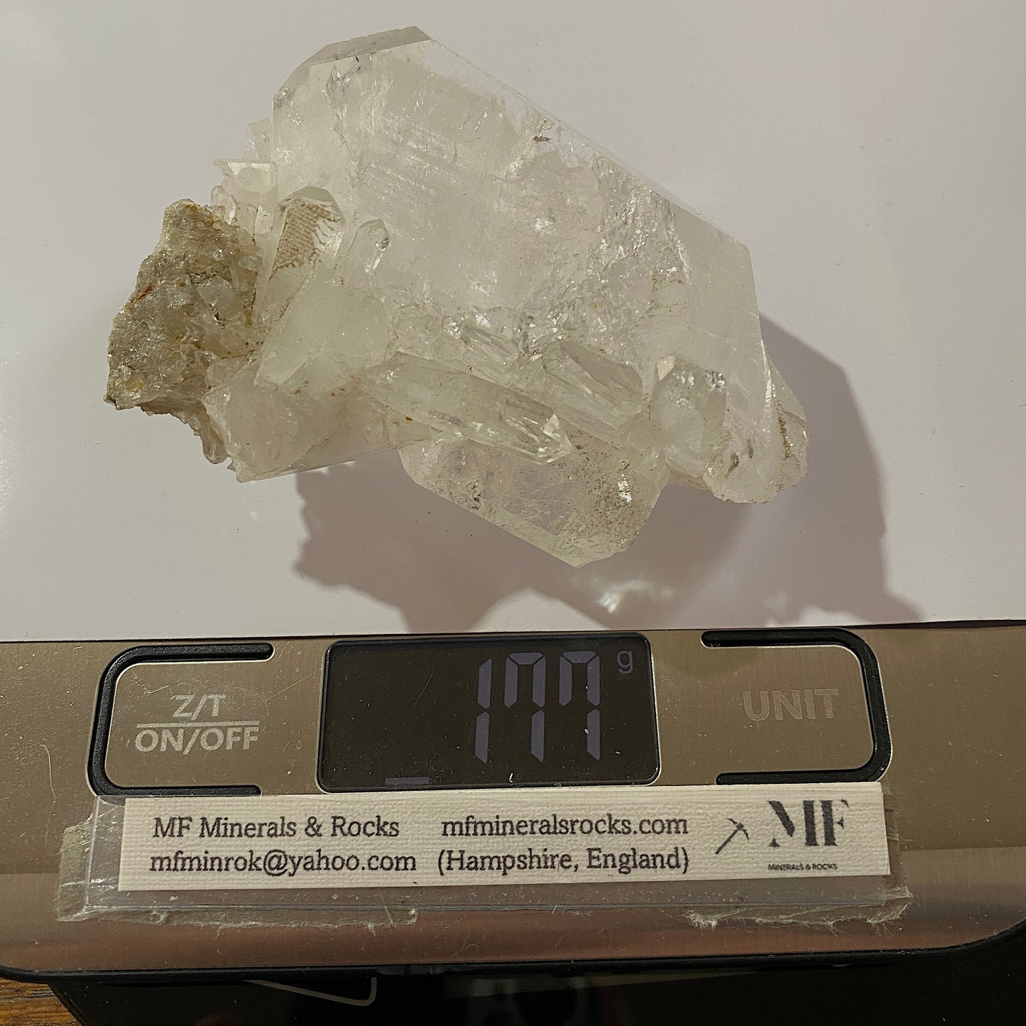 QUARTZ ROCK CRYSTAL ASSEMBLAGE FROM AFGHANISTAN 175g MF799