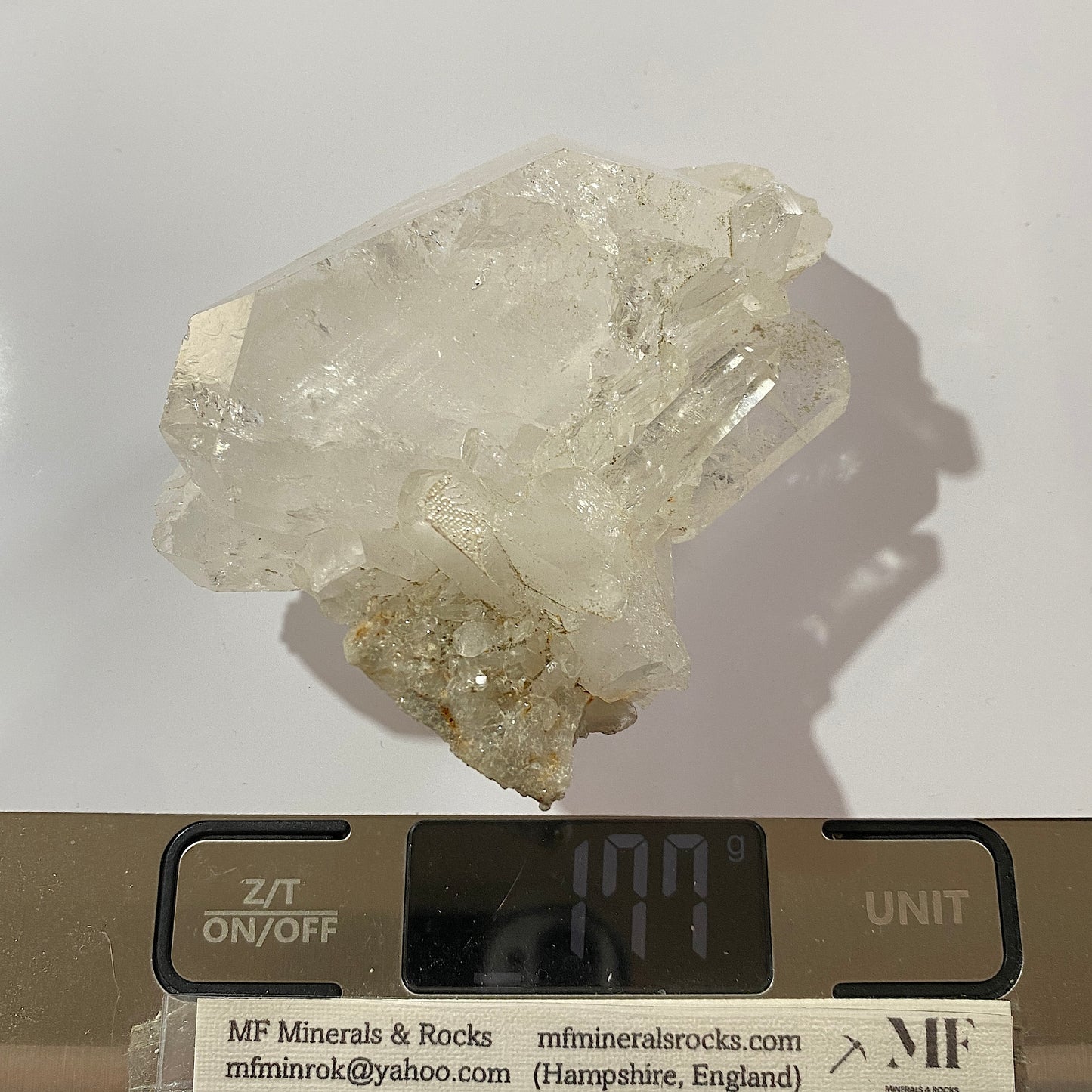 QUARTZ ROCK CRYSTAL ASSEMBLAGE FROM AFGHANISTAN 175g MF799