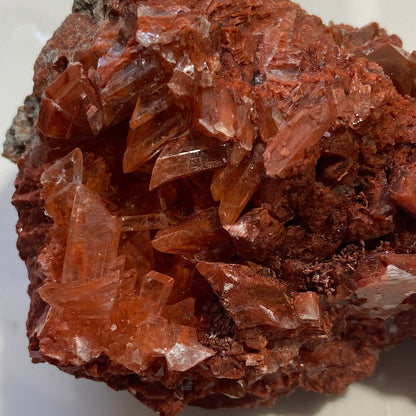 SELENITE WITH QUARTZ `; CHELLA MOUNTAIN, VALENCIA, SPAIN 87g MF4708