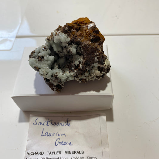 SMITHSONITE : LAURION MINING DISTRICT, ATTICA, GREECE  131g MF4709
