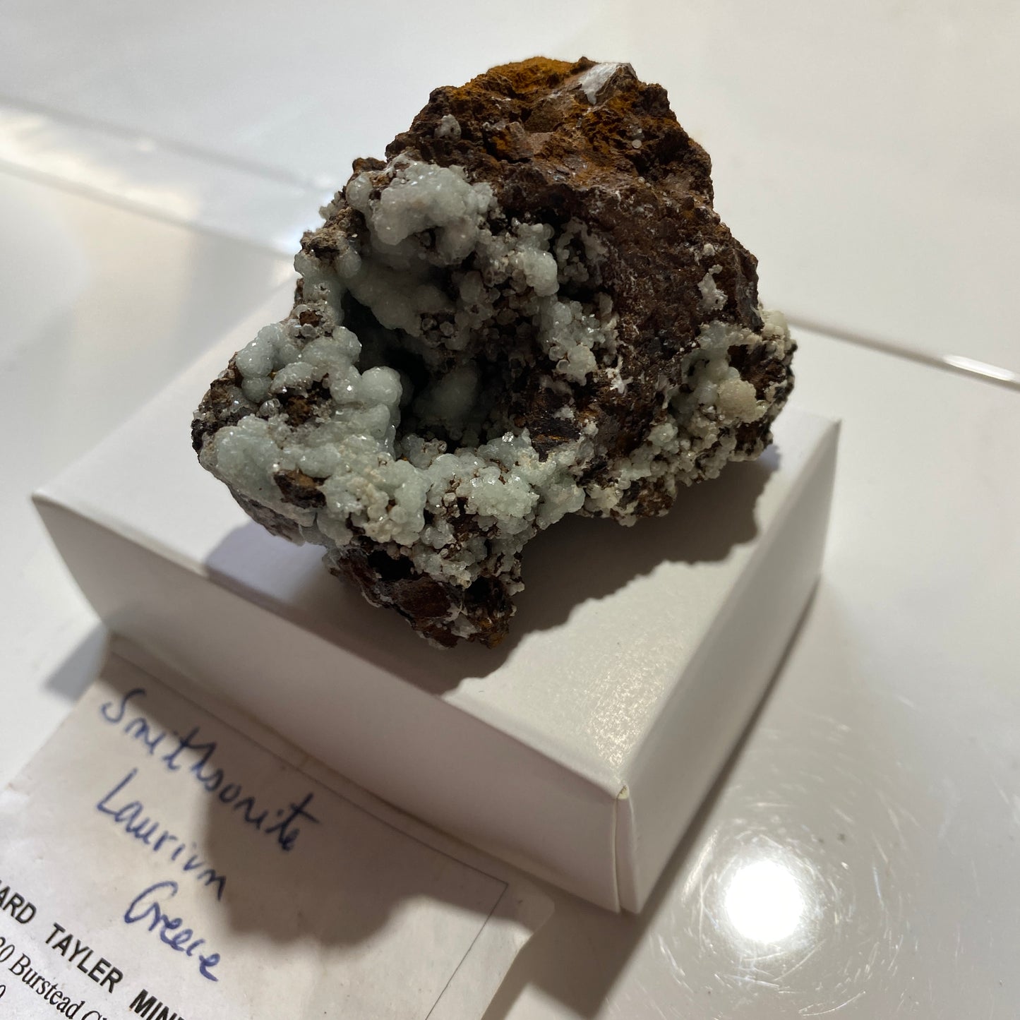 SMITHSONITE : LAURION MINING DISTRICT, ATTICA, GREECE  131g MF4709