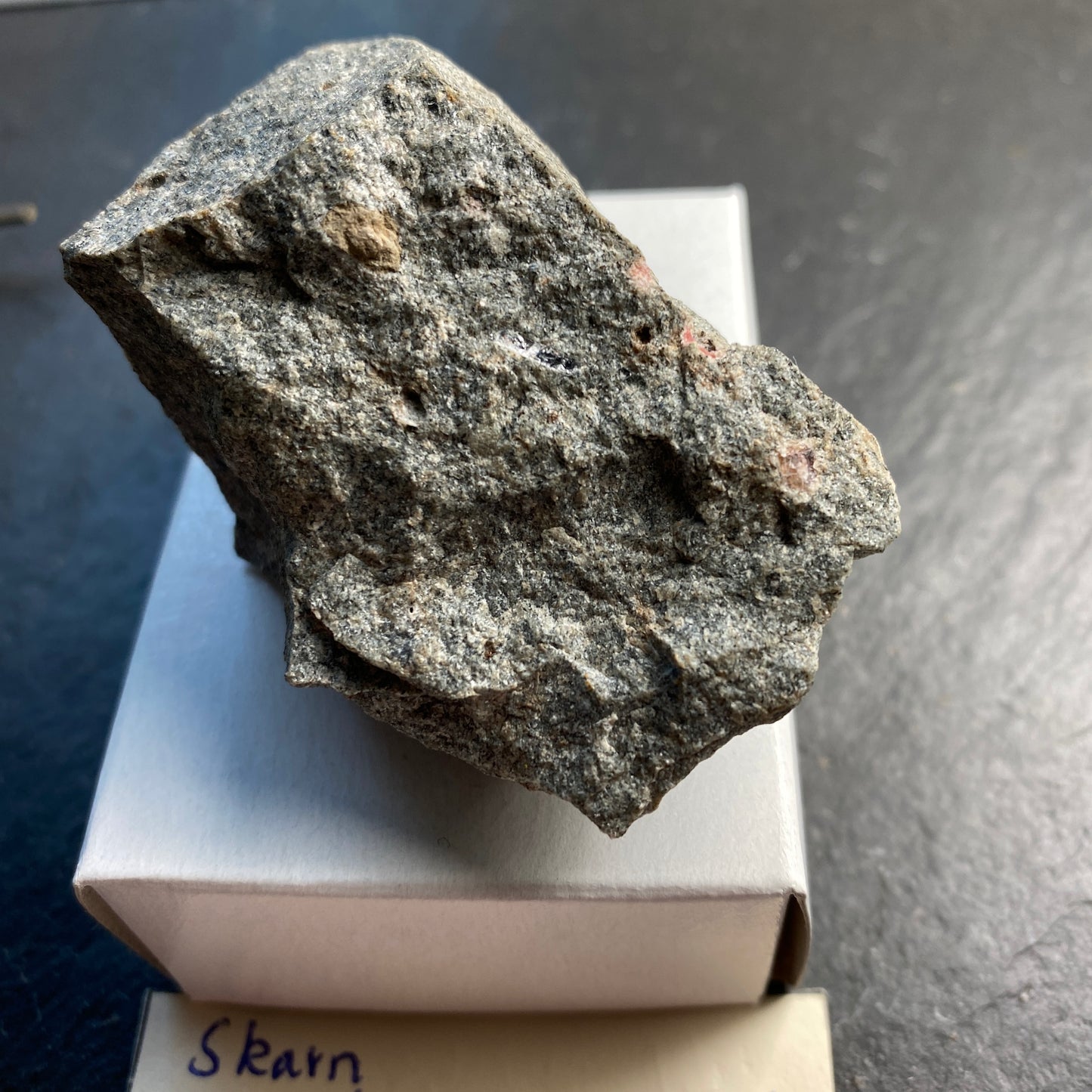 PINAKIOLITE ETC IN SKARN, LANGBAN MINE, SWEDEN 84g MF1483