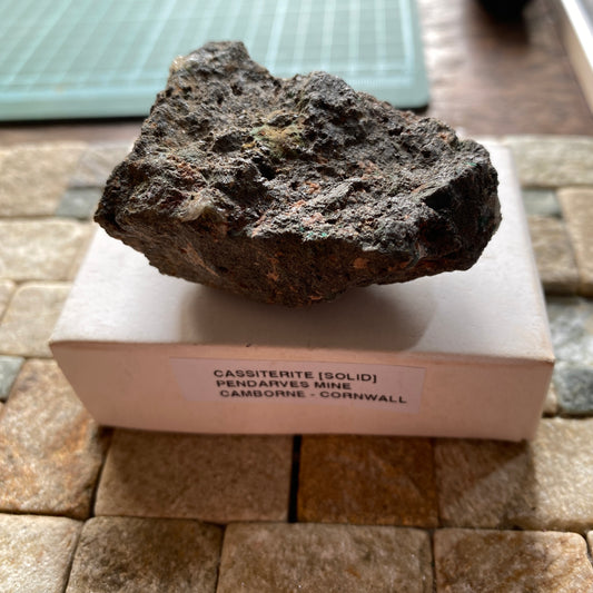 CASSITERITE : PENDARVES MINE, CAMBORNE, CORNWALL. 168g   MF5377
