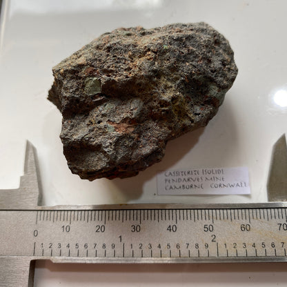 CASSITERITE : PENDARVES MINE, CAMBORNE, CORNWALL. 168g   MF5377