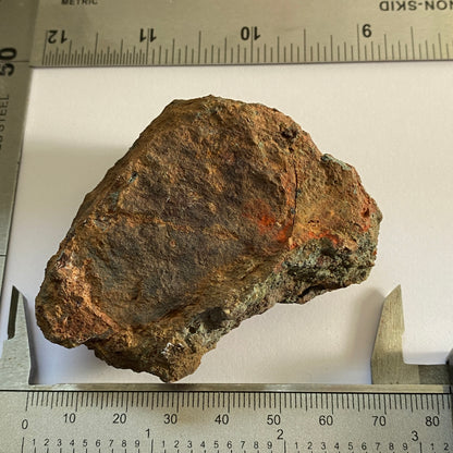 COPPER ORE SPECIMEN  COBRA MINE, CUBA - HISTORICAL INTEREST 115g MF3819