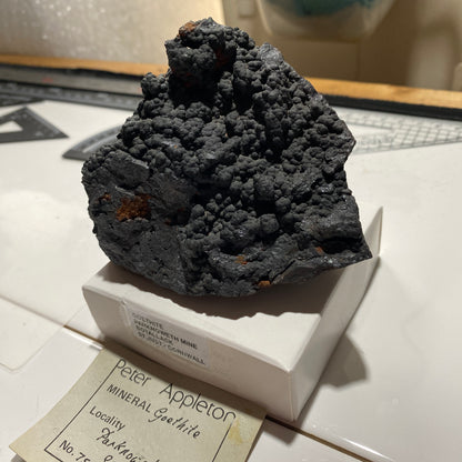 GOETHITE : PARKNOWETH MINE, BOTALLACK, CORNWALL 474g MF4710