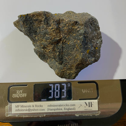 MARCASITE DE LA CARRIERE DU CIMETIERE, WALLONIE, BELGIQUE 382g MF708