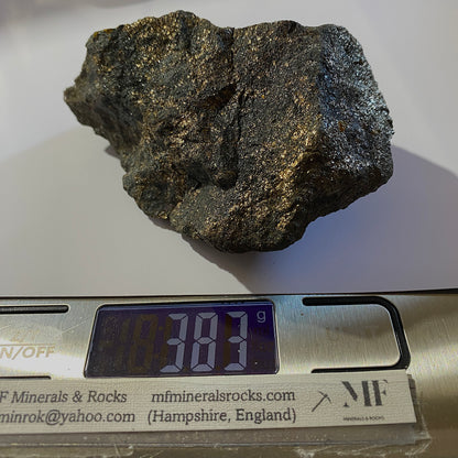 MARCASITE DE LA CARRIERE DU CIMETIERE, WALLONIE, BELGIQUE 382g MF708